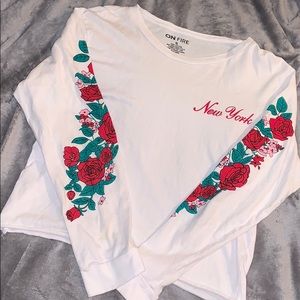 Cute long sleeve top